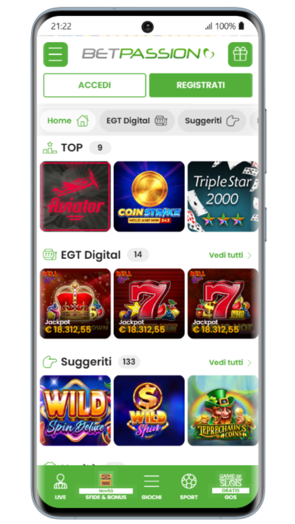 Gazzabet bonus di Benvenuto sui giochi